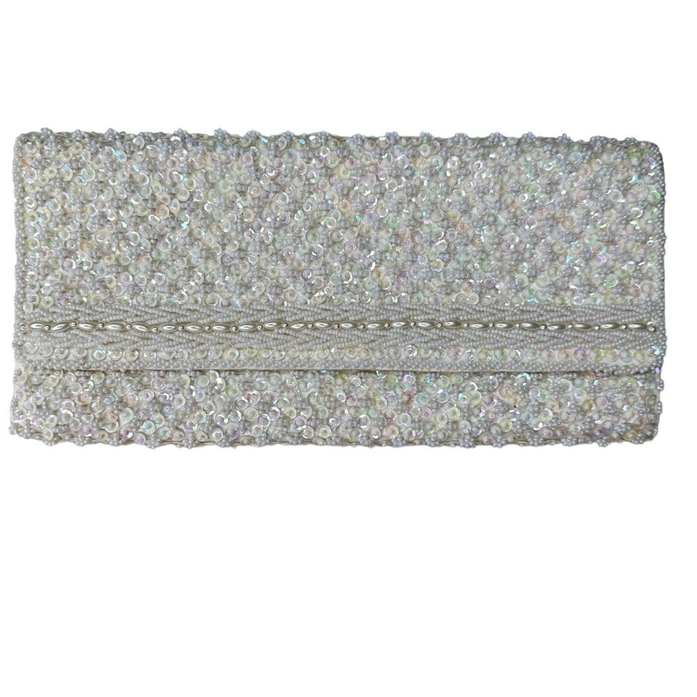 La Regale LTD Vintage Handmade Beaded Clutch.